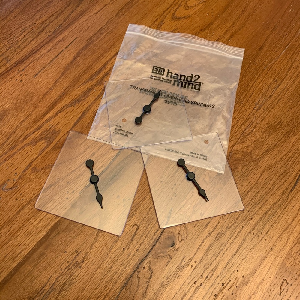 ETA Hand2Mind Overhead Spinners